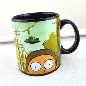 Cartoon Network Funky Rick and Morty Coffee Mug
